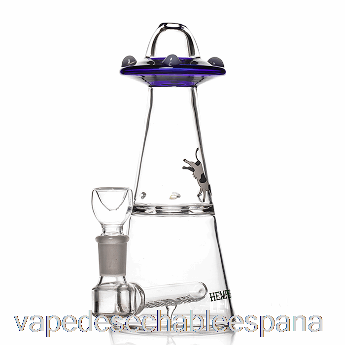 Vape Desechable España Cáñamo Ufo Vortex Bong Azul
